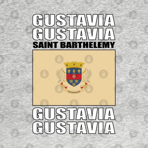 Flag of Saint Barthélemy by KewaleeTee